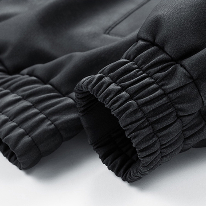 Classic Bomber Leather Jacket